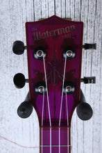 Load image into Gallery viewer, Kala Soprano Waterman Ukulele Fluorescent Purple Grape KA-SWF-PL with Tote Bag