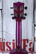Load image into Gallery viewer, Kala Soprano Waterman Ukulele Fluorescent Purple Grape KA-SWF-PL with Tote Bag