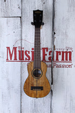Load image into Gallery viewer, Kala Spalted Mango Long Neck Soprano Ukulele Satin Natural Uke KA-MG-SLNG