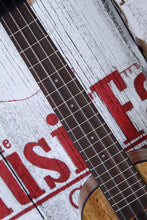 Load image into Gallery viewer, Kala Spalted Mango Long Neck Soprano Ukulele Satin Natural Uke KA-MG-SLNG