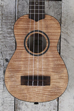 Load image into Gallery viewer, Kala Exotic Mahogany Soprano Ukulele All Mahogany Natural Satin Finish KA-SEM