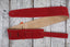 Henry Heller 2" Red Capri Suede Strap with Nubuck Backing