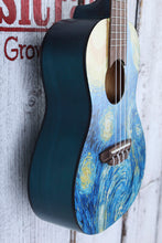 Load image into Gallery viewer, Luna Uke Starry Night Concert Ukulele Maple Top UKE STR C with Gig Bag