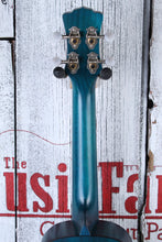 Load image into Gallery viewer, Luna Uke Starry Night Concert Ukulele Maple Top UKE STR C with Gig Bag
