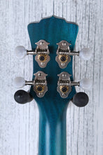 Load image into Gallery viewer, Luna Uke Starry Night Concert Ukulele Maple Top UKE STR C with Gig Bag