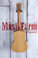 Load image into Gallery viewer, Luna Bamboo Concert Ukulele Walnut FB Satin Natural UKE BAMBOO C with Gig Bag