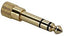 Hosa GHP-105 3.5 mm TRS to 1/4" TRS Heaphone Adaptor