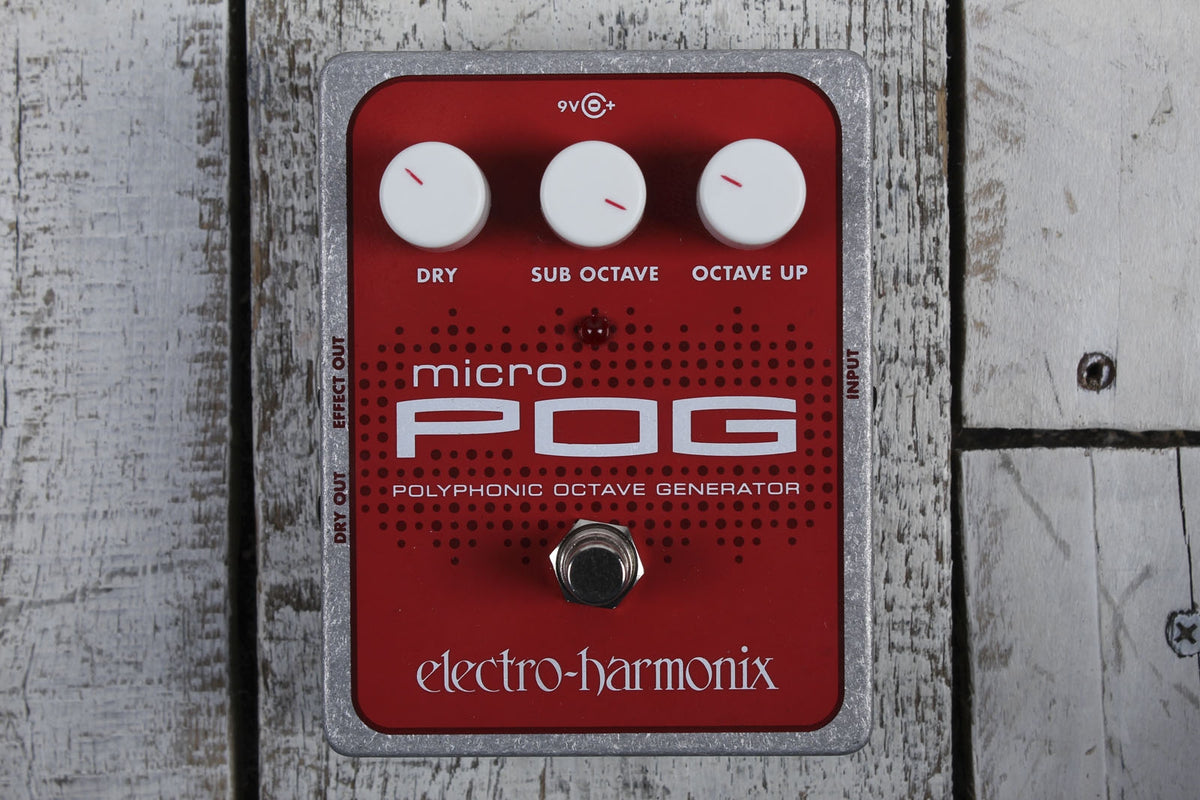 Electro-Harmonix Micro POG Polyphonic Octave Generator Guitar