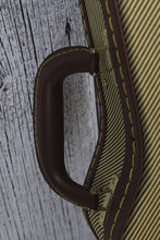 Load image into Gallery viewer, Stagg Concert Ukulele Hardshell Case Vintage Tweed with Gold Hardware GCX-UKC-GD