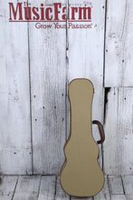 Load image into Gallery viewer, Stagg Concert Ukulele Hardshell Case Vintage Tweed with Gold Hardware GCX-UKC-GD