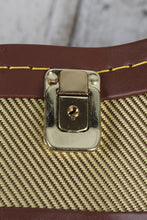 Load image into Gallery viewer, Stagg Concert Ukulele Hardshell Case Vintage Tweed with Gold Hardware GCX-UKC-GD