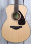 Yamaha FS Series FS800 Concert Body Acoustic Guitar Solid Spruce Top Natural