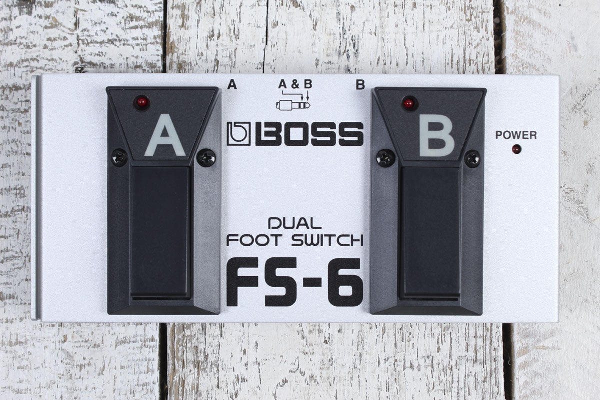 Boss FS-6 Dual Foot Switch Electric Guitar Effect Foot Controller Sele – The Music Farm