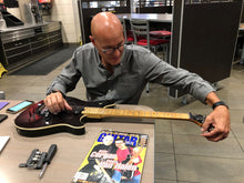 Load image into Gallery viewer, Peavey Flat Top Prototype Wolfgang Eddie Van Halen Owned EVH Guitar w Magazine