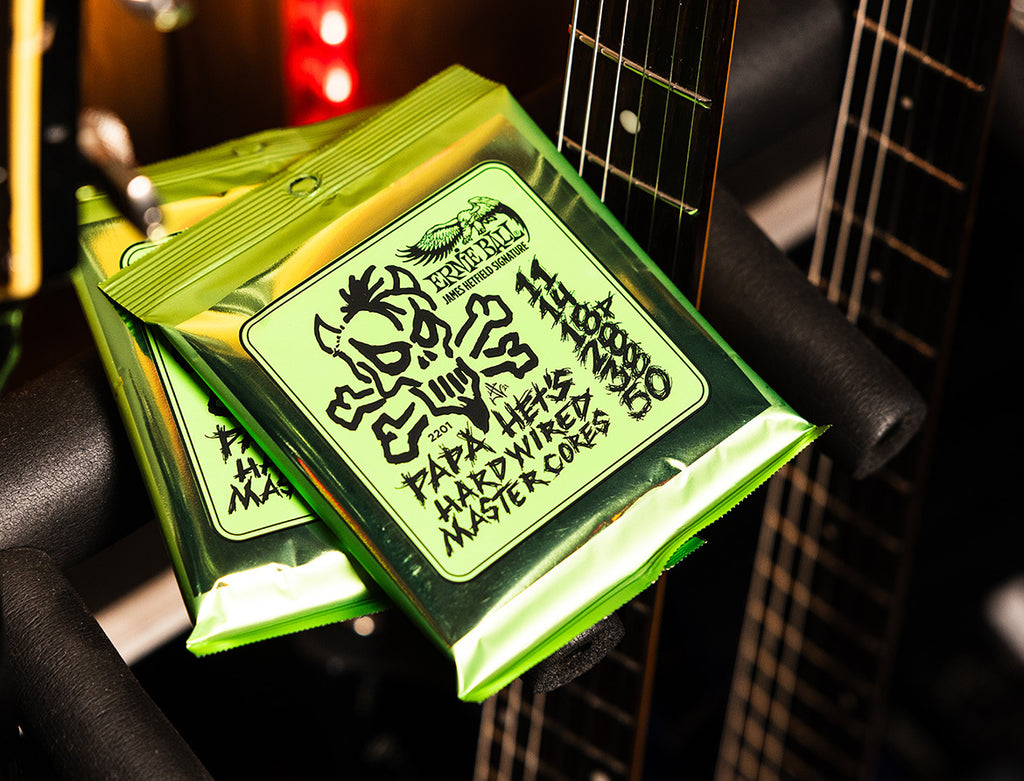 Ernie Ball Papa Hets Hardwired Master Core Series Electric Guitar Strings 11-50