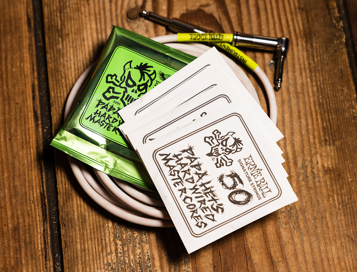 Ernie Ball Papa Hets Hardwired Master Core Series Electric Guitar Strings 11-50