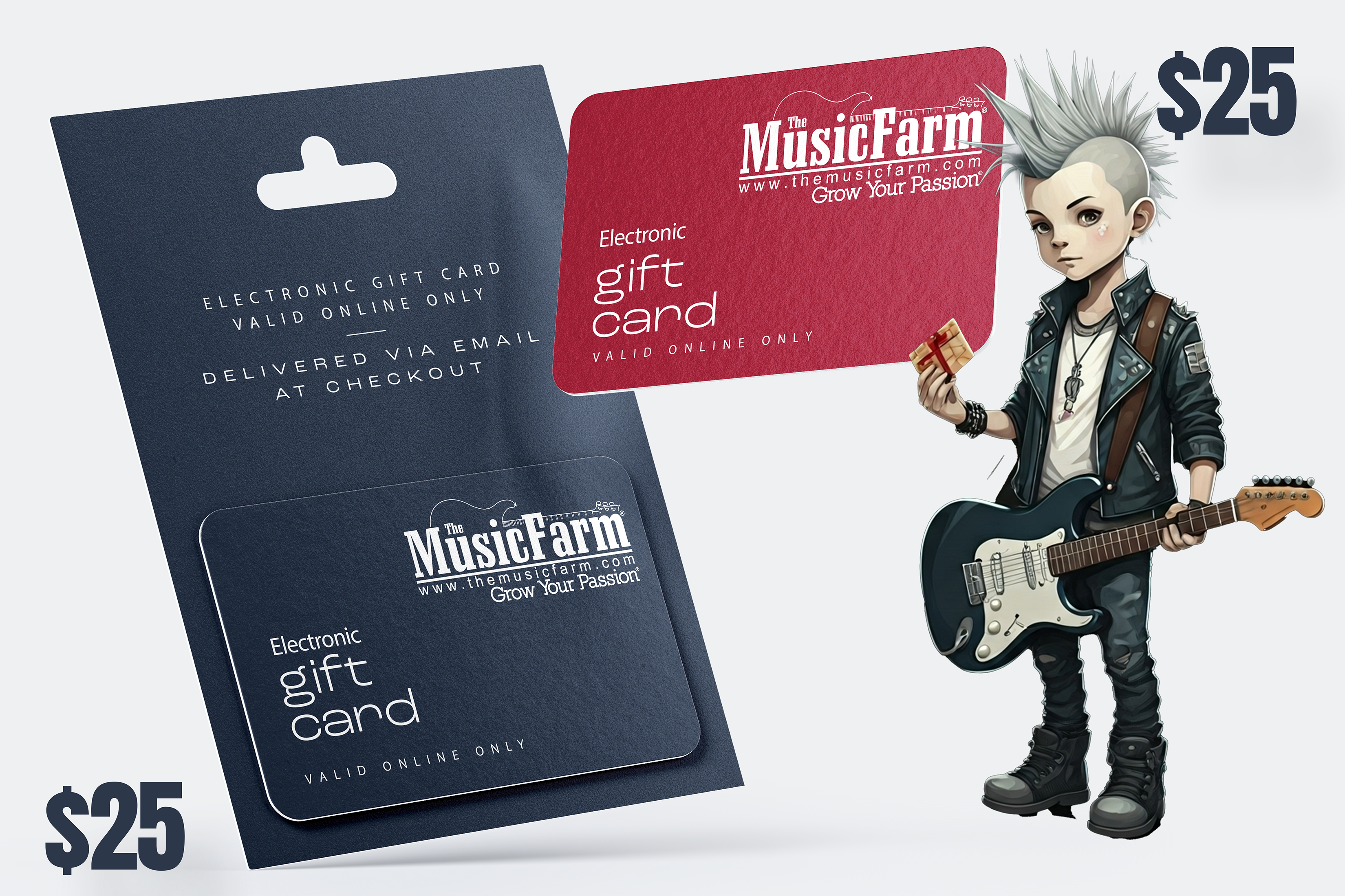The Music Farm Gift Card - $25 to $500 Secondary image