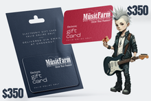 Load image into Gallery viewer, The Music Farm Gift Card - $25 to $500