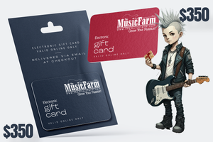 The Music Farm Gift Card - $25 to $500