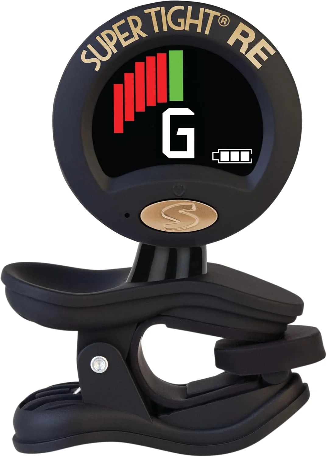 Snark ST-8 Super Tight RE Clip On Rechargeable Chromatic Headstock Instrument Tuner