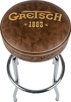 Gretsch Guitars "Since 1883" Barstool 30 Inch Tall 360 Degree Swivel Bar Stool