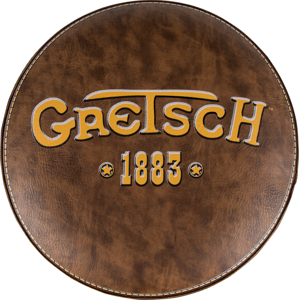 Gretsch Guitars "Since 1883" Barstool 30 Inch Tall 360 Degree Swivel Bar Stool