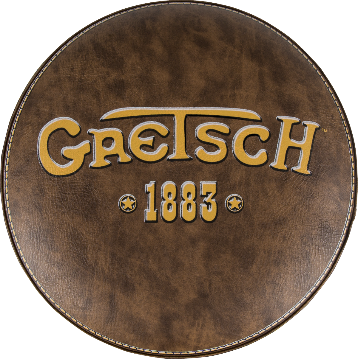Gretsch Guitars "Since 1883" Barstool 30 Inch Tall 360 Degree Swivel Bar Stool