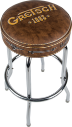 Gretsch Guitars "Since 1883" Barstool 30 Inch Tall 360 Degree Swivel Bar Stool