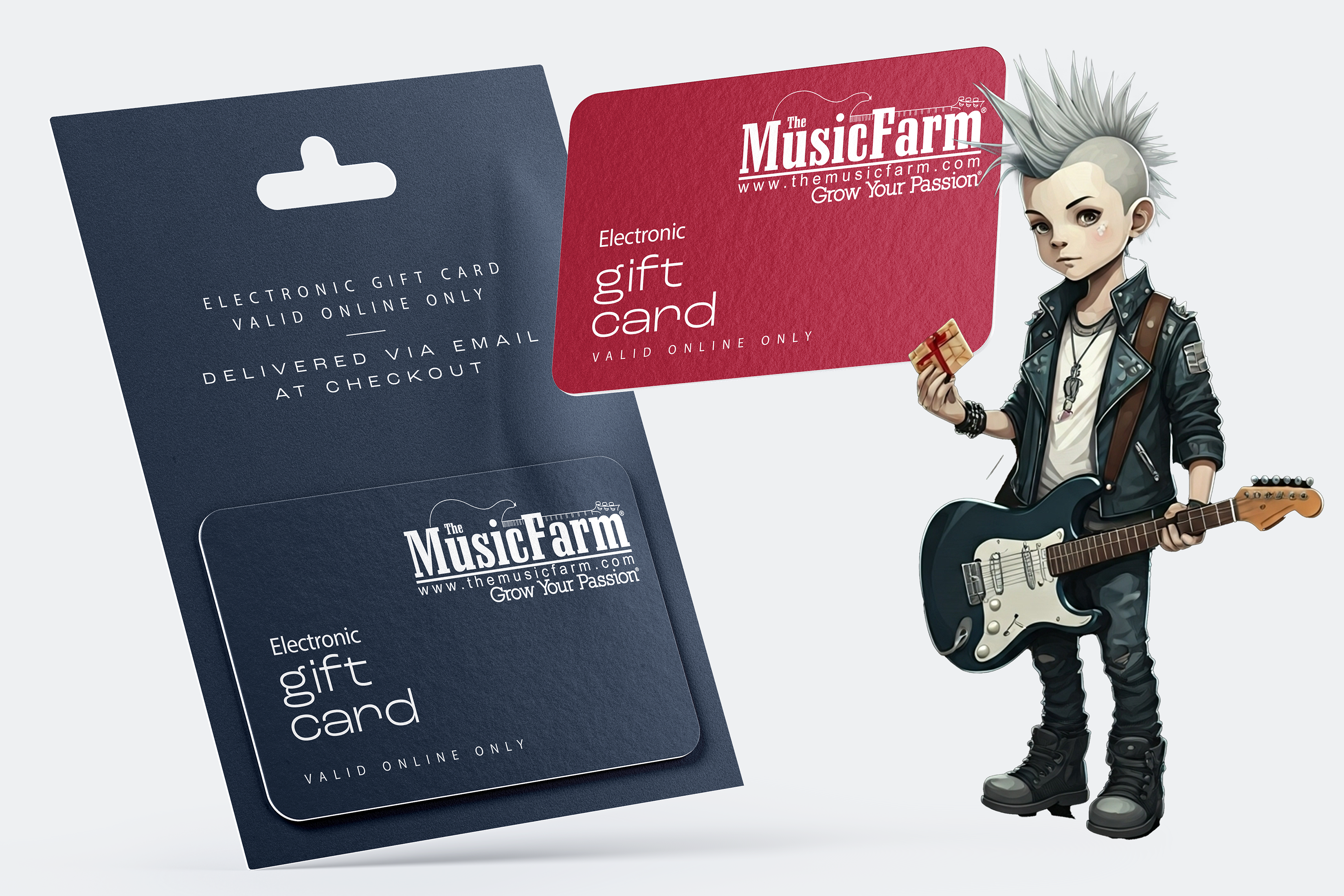 The Music Farm Gift Card - $25 to $500