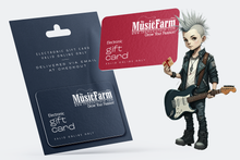 Load image into Gallery viewer, The Music Farm Gift Card - $25 to $500