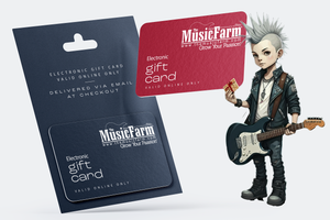 The Music Farm Gift Card - $25 to $500