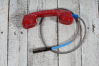 Trash Talk Audio TT-RED-XLR Payphone Microphone Standard Dynamic Mic Red