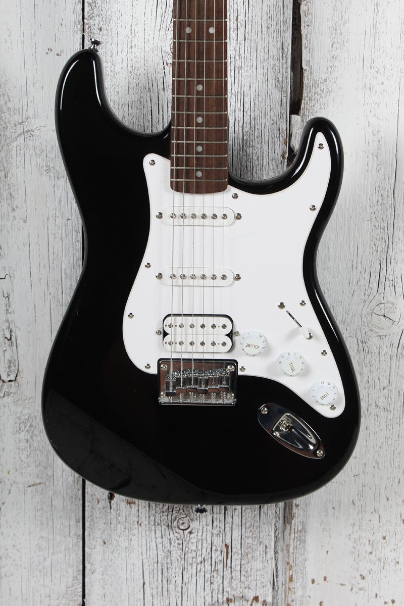 Fender Squier Bullet Stratocaster HT HSS Solid Body Electric Guitar Black Gloss Main image
