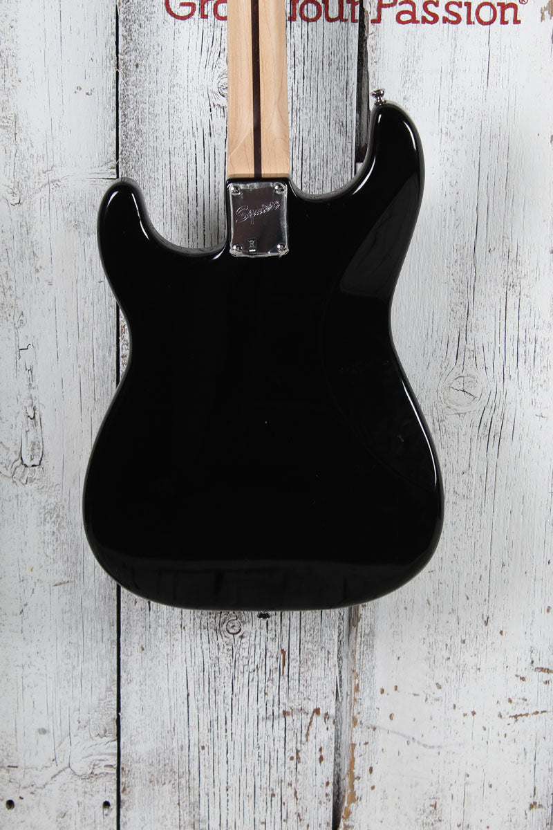 Fender Squier Bullet Stratocaster HT HSS Solid Body Electric Guitar Black Gloss