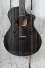 Load image into Gallery viewer, Breedlove Oregon Concert Thinline Stormy Night Acoustic Electric Guitar w Case