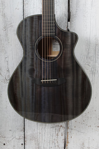 Breedlove Oregon Concert Thinline Stormy Night Acoustic Electric Guitar w Case