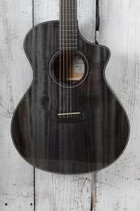 Breedlove Oregon Concert Thinline Stormy Night Acoustic Electric Guitar w Case