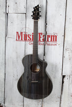 Load image into Gallery viewer, Breedlove Oregon Concert Thinline Stormy Night Acoustic Electric Guitar w Case