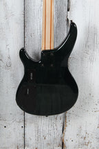 Yamaha TRBX604FM 4 String Electric Bass Guitar Flame Maple Top Indigo Blue