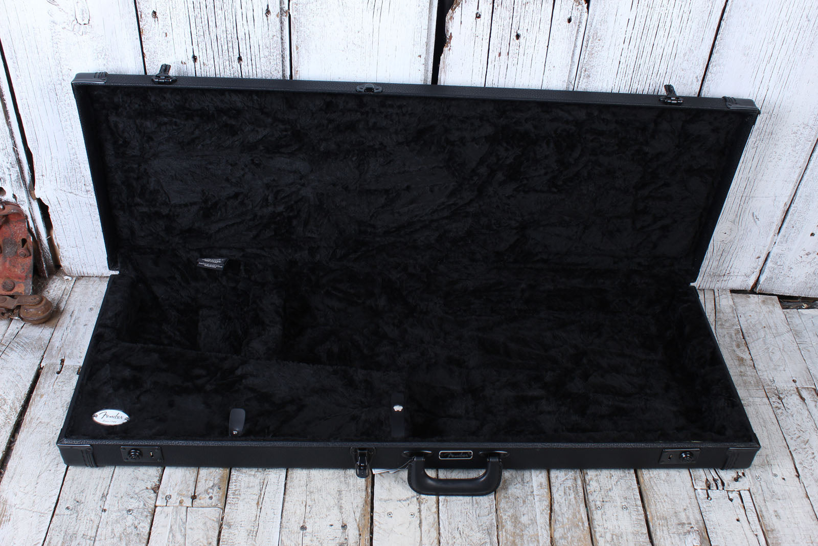 Fender Classic Series Electric Guitar Hardshell Case for Strat and Tele Blackout