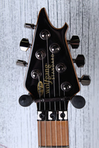 EVH Wolfgang WG Standard QM Electric Guitar Quilt Maple Top Black Fade Finish