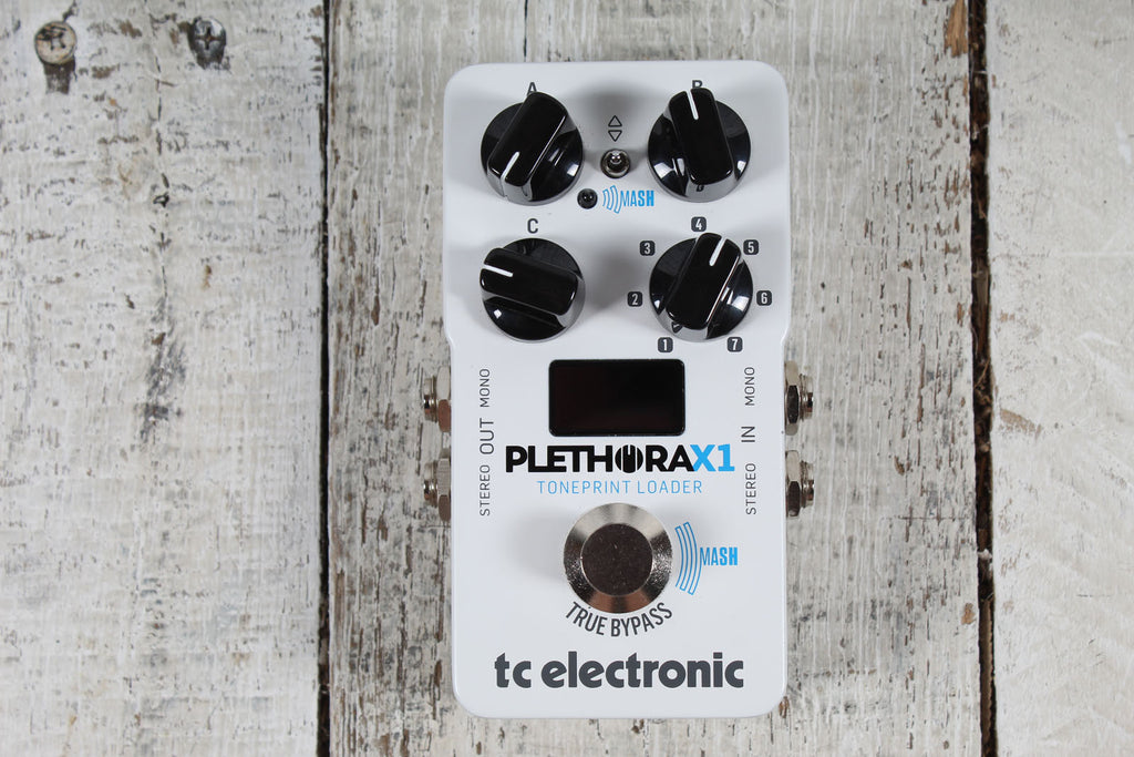 TC Electronic Plethora X1 TonePrint Multi Effects Pedal Electric Guitar Effects Pedal