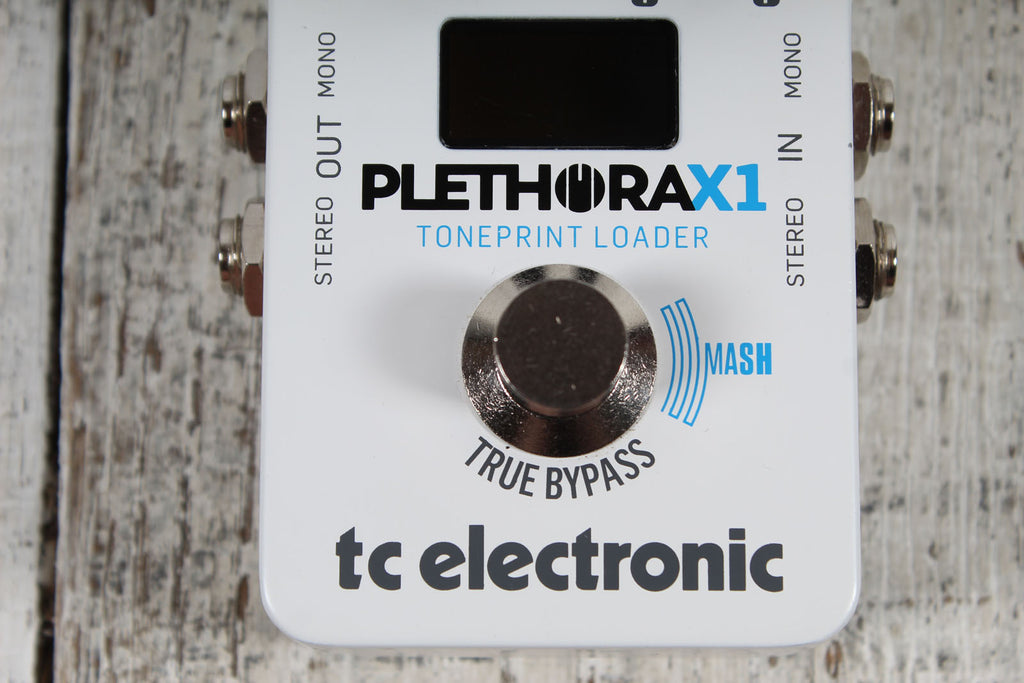 TC Electronic Plethora X1 TonePrint Multi Effects Pedal Electric Guitar Effects Pedal