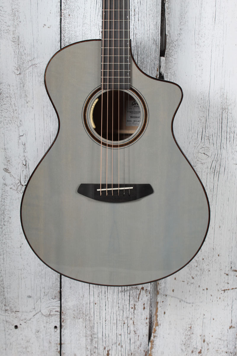 Breedlove Oregon Concert Permafrost CE LTD Acoustic Electric Guitar #15 of 25 Main image