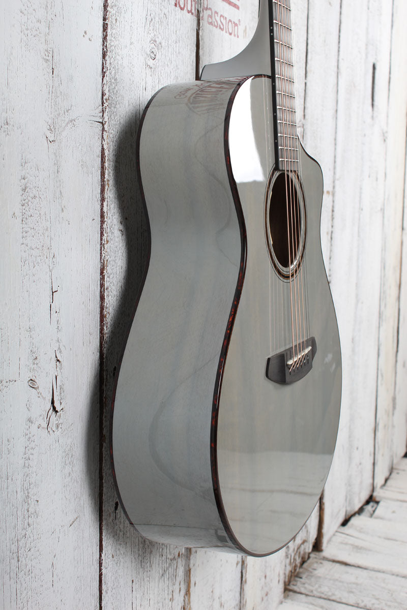 Breedlove Oregon Concert Permafrost CE LTD Acoustic Electric Guitar #15 of 25