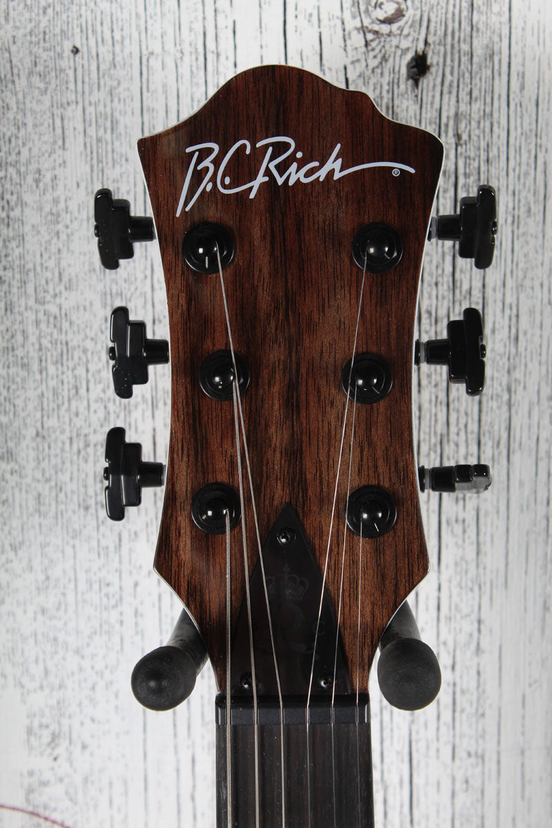 BC Rich Rich "B" Legacy with Tone-Pros Solid Body Electric Guitar Glitter White