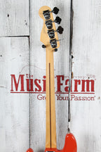 Fender Player II Jazz Bass 4 String Electric Bass Guitar Rallye Orange Finish
