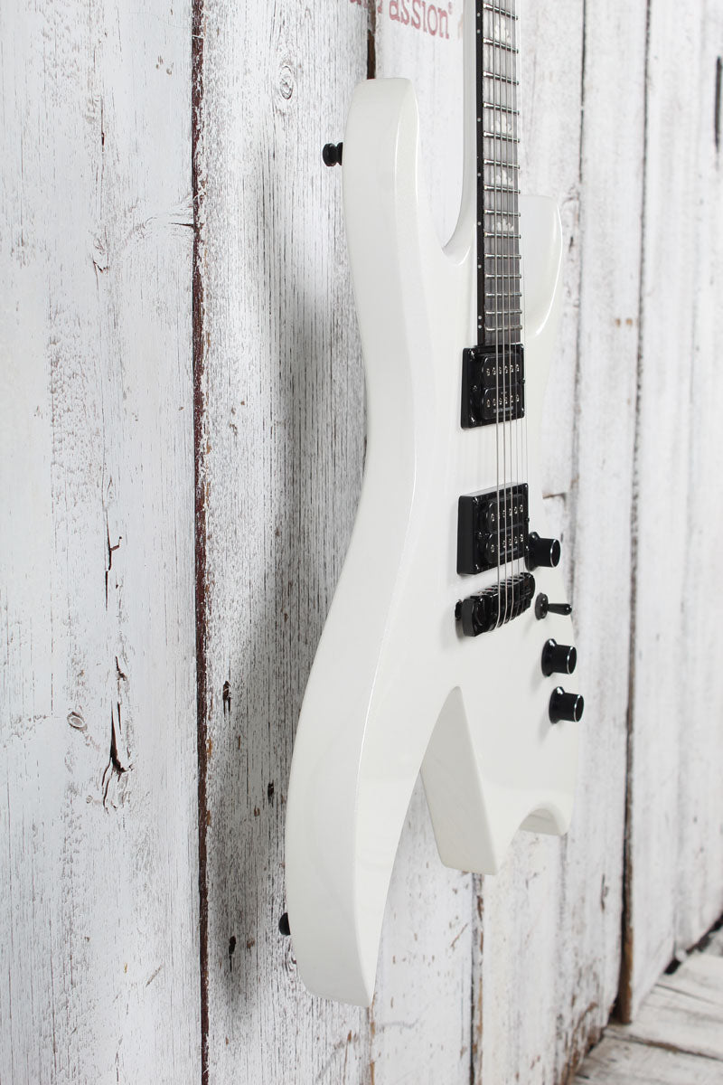 BC Rich Rich "B" Legacy with Tone-Pros Solid Body Electric Guitar Glitter White