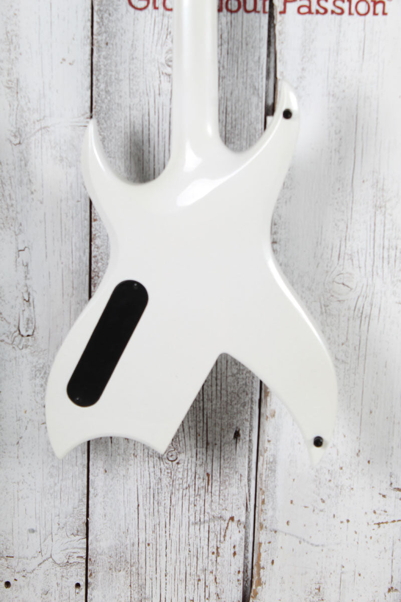 BC Rich Rich "B" Legacy with Tone-Pros Solid Body Electric Guitar Glitter White