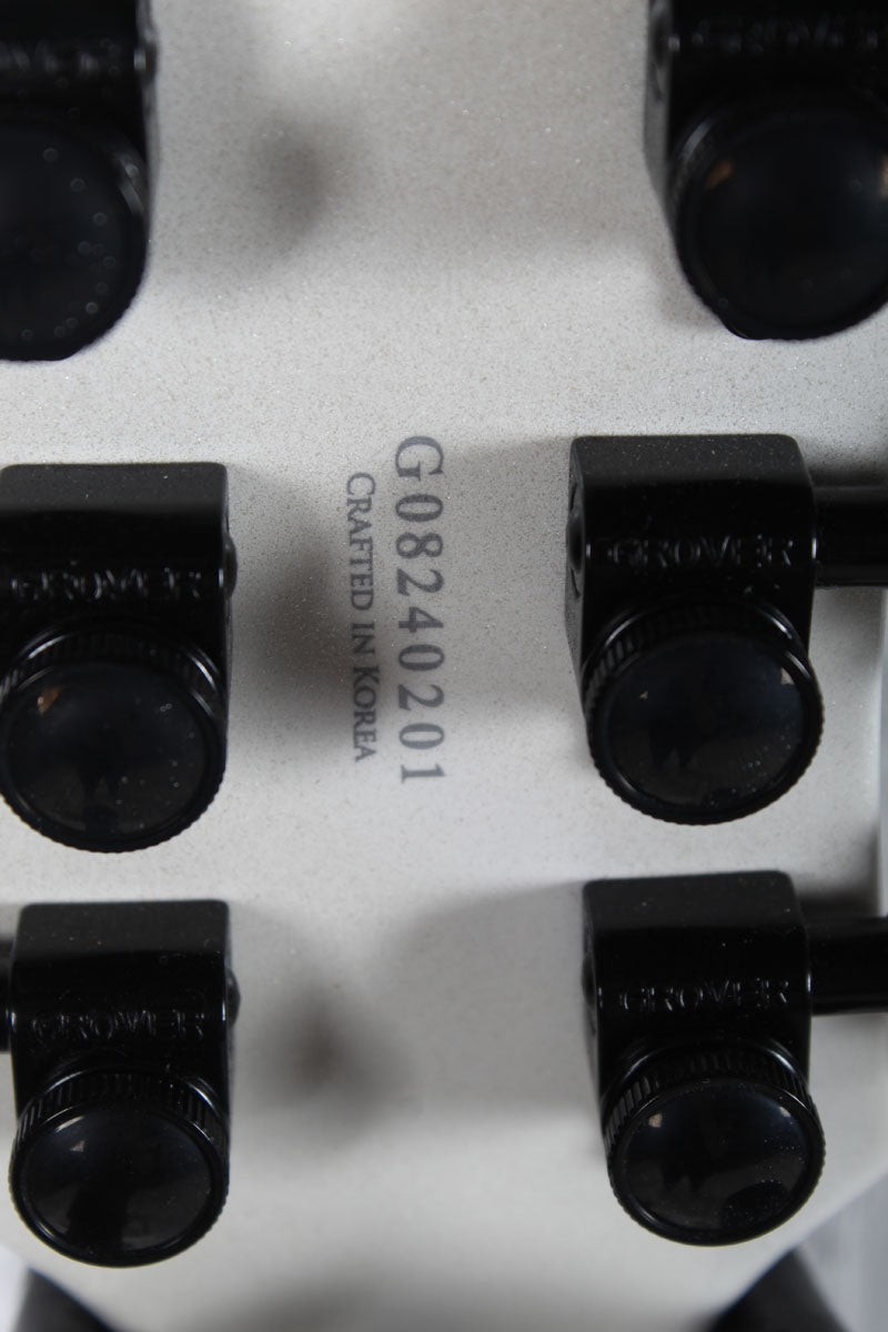 BC Rich Rich "B" Legacy with Tone-Pros Solid Body Electric Guitar Glitter White